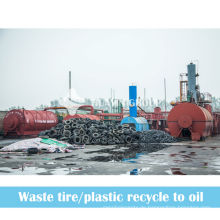 Henan Huayin Recycling gebrauchte Reifen zu Öl und Gas Ausrüstung